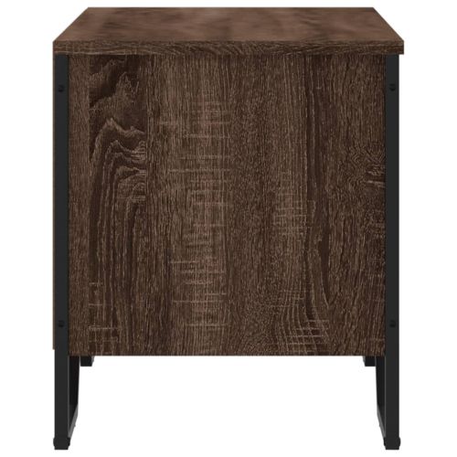 Шкаф за обувки, кафяв дъб, 90x38x45,5 см, инженерно дърво