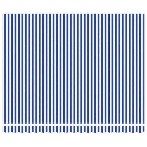 Прибираща се тента Синьо и бяло 400 × 300 cm