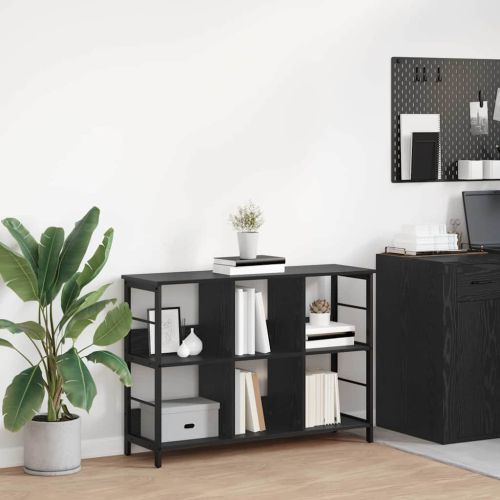 Рафт за книги 6 нива 102 x 32 x 72,5 см Инженерна дървесина