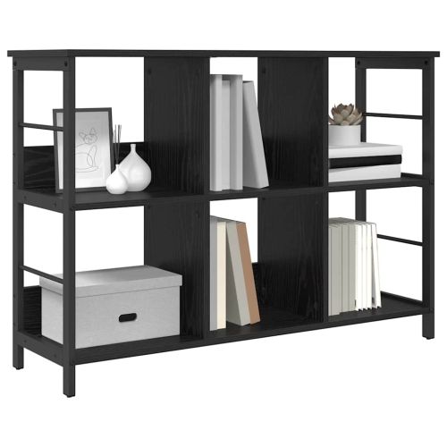 Рафт за книги 6 нива 102 x 32 x 72,5 см Инженерна дървесина
