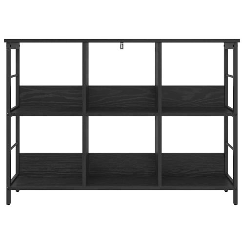 Рафт за книги 6 нива 102 x 32 x 72,5 см Инженерна дървесина