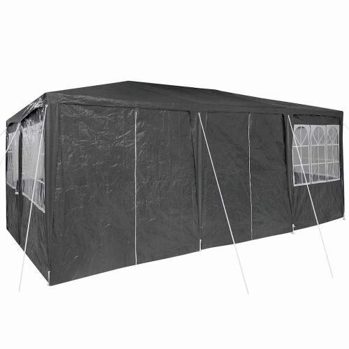 Парти шатър 600 x 400 x 266 см Антрацит Полиетилен