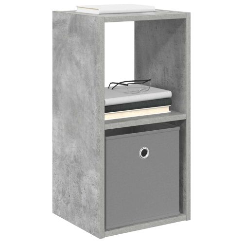 Нощно шкафче Циментено сиво 30,5 x 27 x 59,5 см