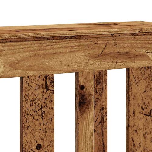 Капак за радиатор, старо дърво, 205x21,5x83,5см инженерно дърво