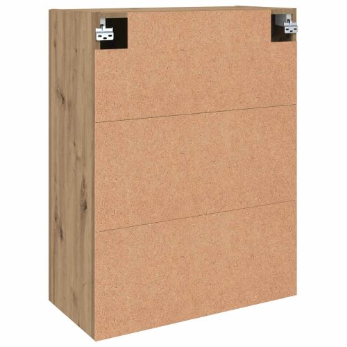 Стенно шкафче 2 бр. Дъб 69,5 x 34 x 90 см Инженерна дървесина