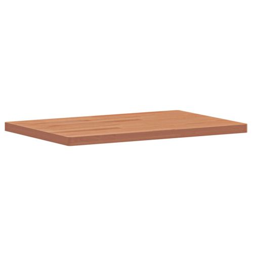 Плот за маса 60x40x2,5 см правоъгълен масивен бук