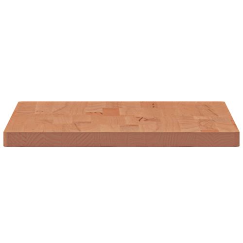 Плот за маса 60x40x2,5 см правоъгълен масивен бук