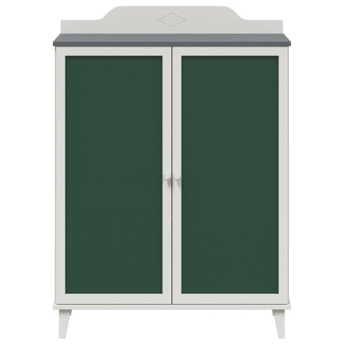 Креативно съхранение за деца ROROS Сив и бял 80 x 40 x 110 см