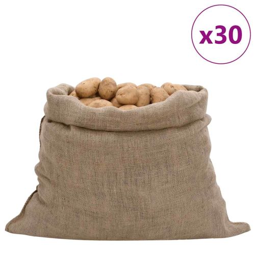 Чували от юта 30 бр 100x110 см 100% юта 220 gsm