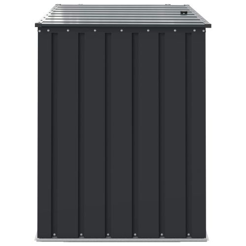 Кутия за съхранение в градината Черно 101,5 x 82 x 100 см