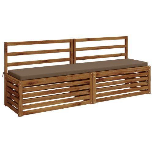 Възглавница за пейка SOEST 100% полиестер Таупе 180 x 40 x 5 см