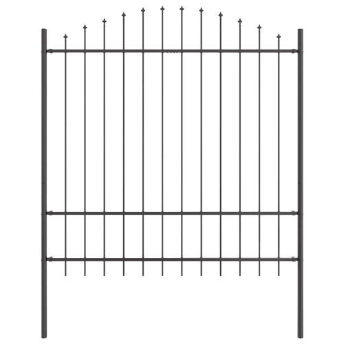 Градска ограда WOERDEN 4 бр. 170 x 215 см Сив