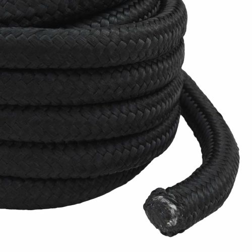 Въже за лодка 4 mm 5 m Черно
