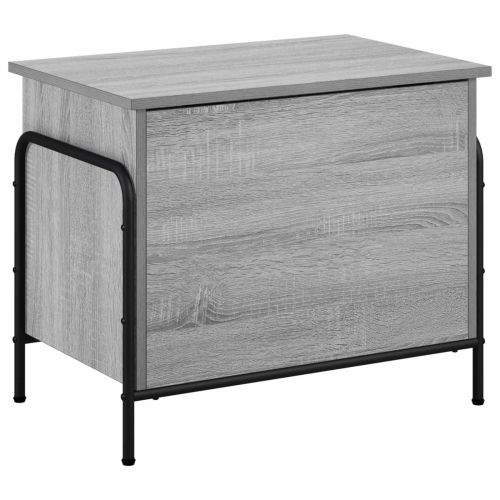 Кутия за съхранение Сив Сонома 80 x 40 x 49,5 см