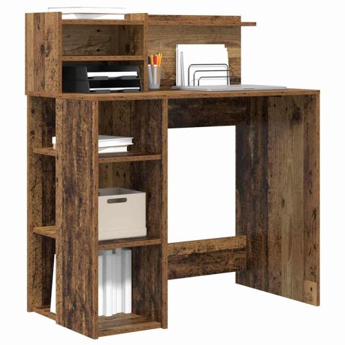 Бюро Старо дърво Инженерна дървесина 90 x 48 x 101,5 см