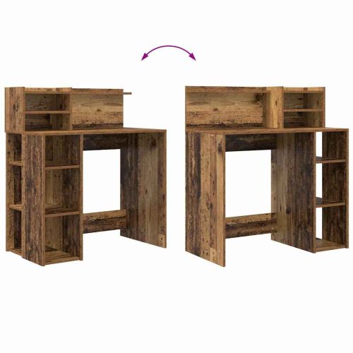 Бюро Старо дърво Инженерна дървесина 90 x 48 x 101,5 см