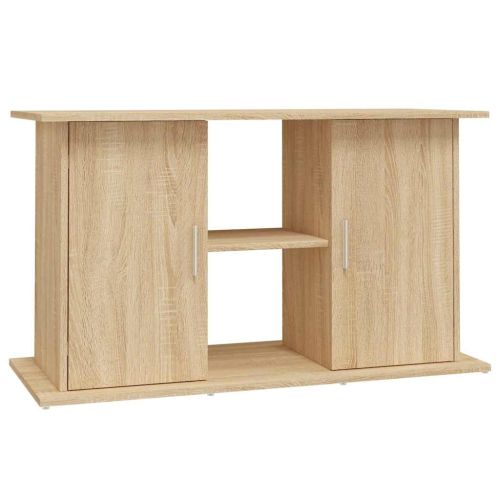 Стойка за аквариум, дъб сонома, 101x41x58 см, инженерно дърво