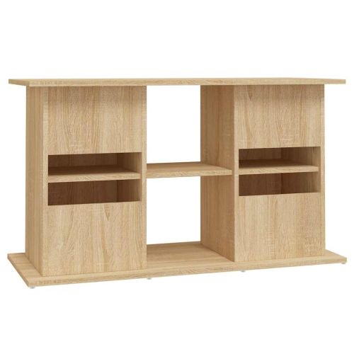 Стойка за аквариум, дъб сонома, 101x41x58 см, инженерно дърво