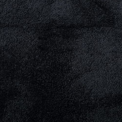 Килим OVIEDO с къс косъм, черен, 200x280 см