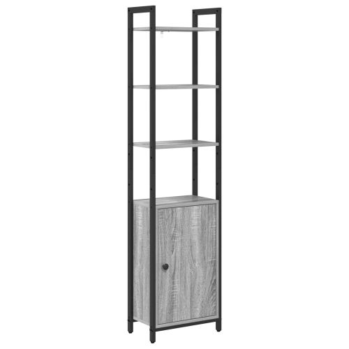 Шкаф за книги 6 нива 40 x 24 x 161 см Инженерна дървесина