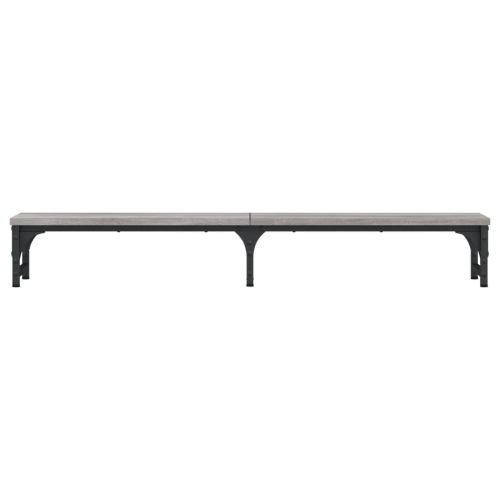 Поставка за монитор, сив сонома 105x23x15,5 см, инженерно дърво
