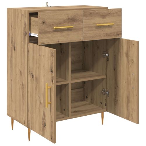 Служебен шкаф Дъб 69,5 x 34 x 90 см Инженерна дървесина