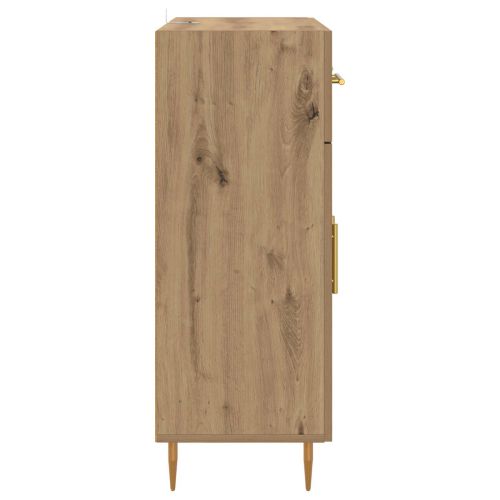 Служебен шкаф Дъб 69,5 x 34 x 90 см Инженерна дървесина