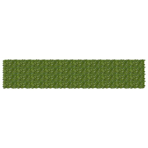 Завеса за балкон с листа Зелен и жълт 500 x 100 cm