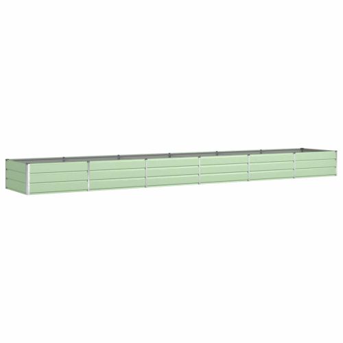 Кашпа Пастелно зелено 580 x 100 x 45 см Поцинкована стомана