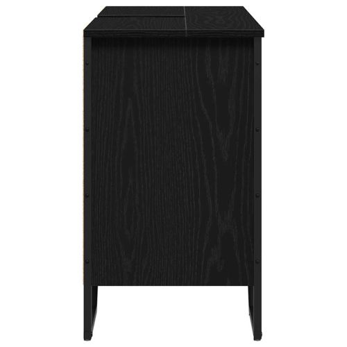 Шкаф за мивка в баня Черния дъб 91 x 35 x 60 см