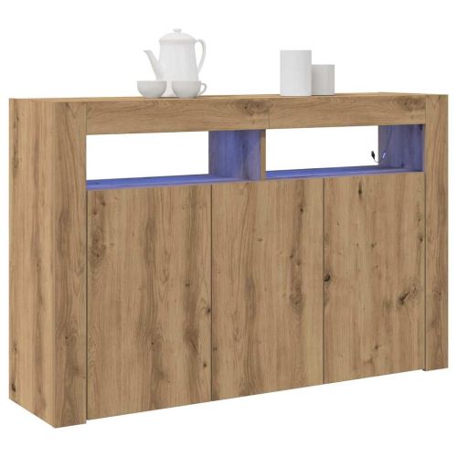Служебен шкаф Дъб 116 x 30 x 75 см Инженерна дървесина