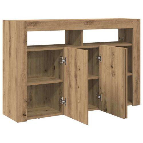 Служебен шкаф Дъб 116 x 30 x 75 см Инженерна дървесина