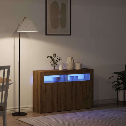 Служебен шкаф Дъб 116 x 30 x 75 см Инженерна дървесина