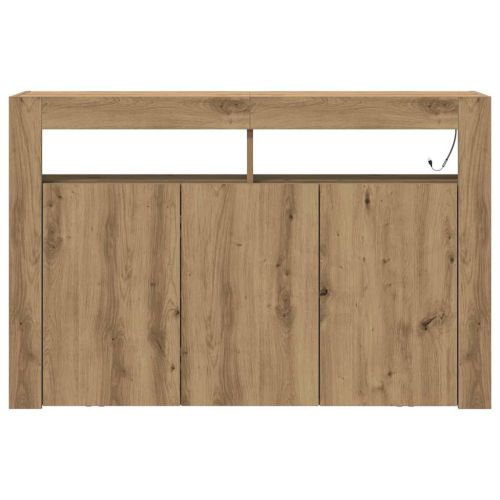 Служебен шкаф Дъб 116 x 30 x 75 см Инженерна дървесина