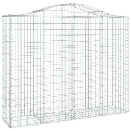 Габионни кошници арка 6 бр 200x50x160/180 см поцинковано желязо