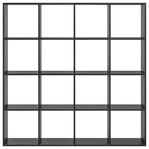 Шкаф за книги 16 нива 137,5 x 29 x 137,5 см Инженерна дървесина
