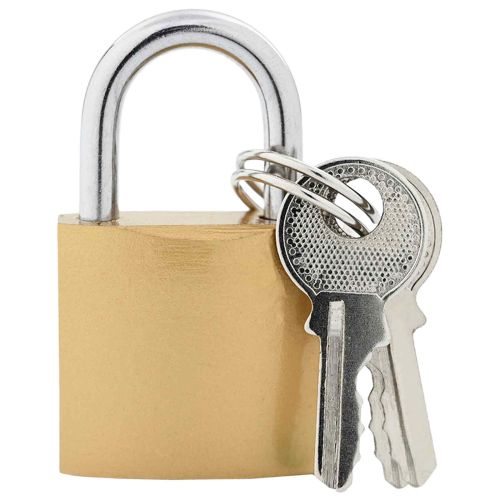 U Lock с ключове 12 бр. Месинг Желязо