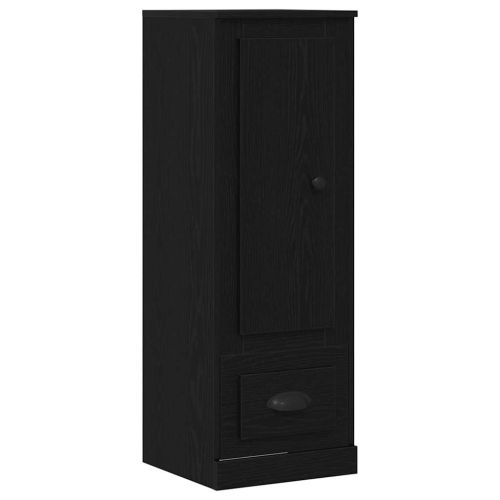 Висок шкаф Черния дъб 132 x 35.5 x 103.5 см Инженерна дървесина