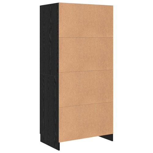 Гардероб Черния дъб 82,5 x 51,5 x 180 см Инженерна дървесина
