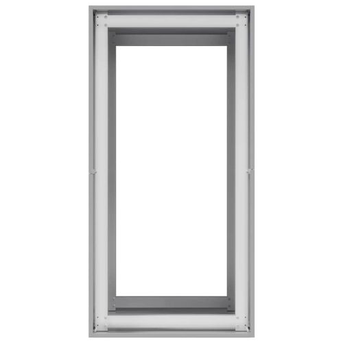 Кашпа, 40x80x80 см, поцинкована стомана