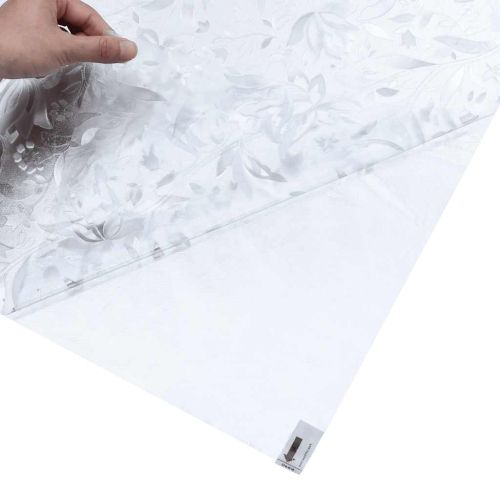 Фолио за прозорци матирано модел на цвете 90x500 см PVC