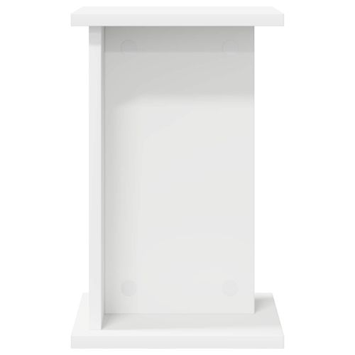 Стойка за растения 2 бр. Бяло 25 x 25,5 x 40,5 см