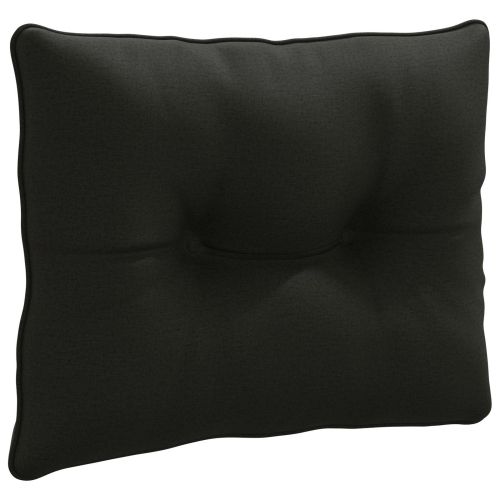 Възглавница за гръб PUTTEN 100% полиестер Черно 60 x 40 x 10 cm