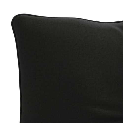 Възглавница за гръб PUTTEN 100% полиестер Черно 60 x 40 x 10 cm