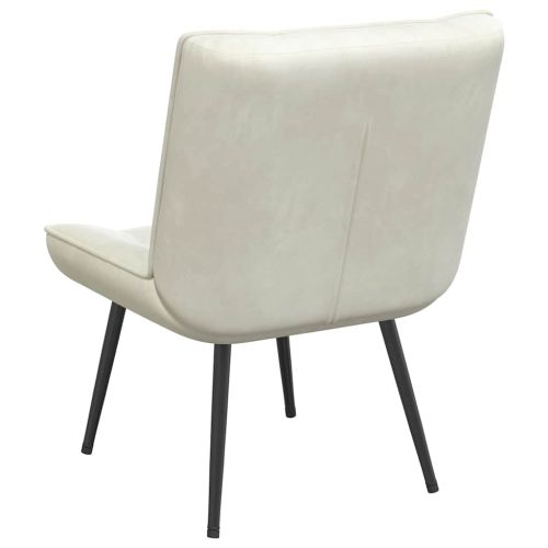 Релаксиращ стол Cream 64x74x84 cm кадифе