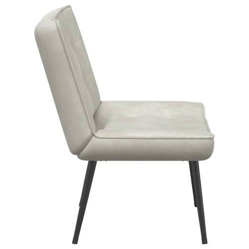 Релаксиращ стол Cream 64x74x84 cm кадифе