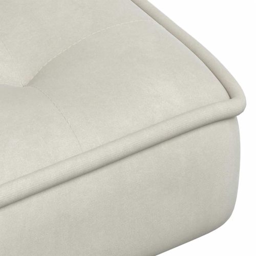 Релаксиращ стол Cream 64x74x84 cm кадифе