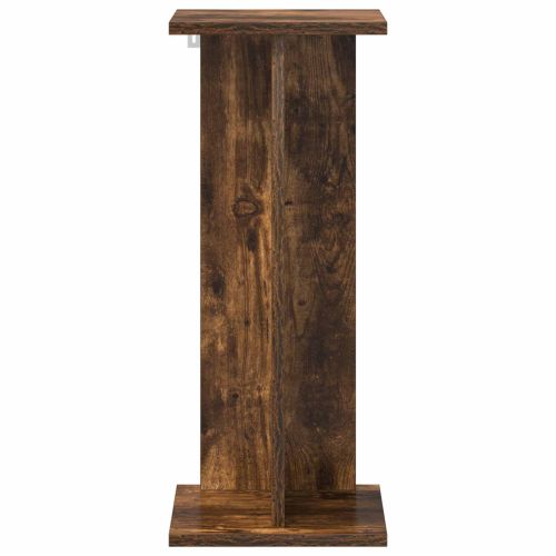 Стойка за растения Опушен дъб 25 x 25,5 x 60,5 см