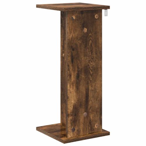 Стойка за растения Опушен дъб 25 x 25,5 x 60,5 см