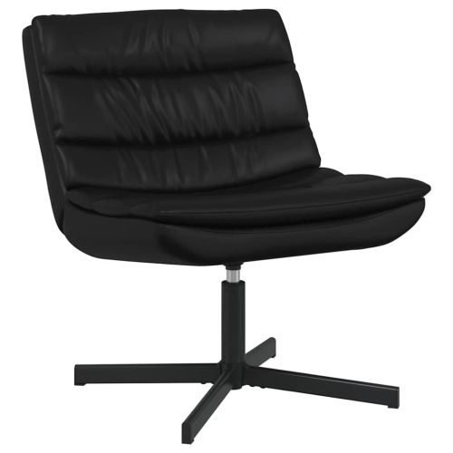 Въртящ се стол Черно 63 x 75 x 76 см Изкуствена